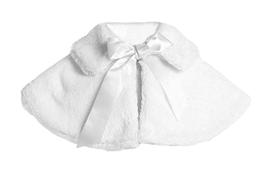 Fur Cape for Babies and Girls 3M-10Y